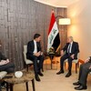 الرئيس العراقي: نعمل على عودة النازحين إلى مناطقهم واللوم يقع على المنظمات الدولية