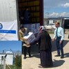 منظمة الحياة للاغاثة والتنمية توزع السلة الرمضانية على لاجئو سوريا في اربيل