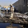 مقتل جنديين وإصابة عشرة اخرين بتفجير انتحاري استهدف مقر سرية للجيش بنينوى 