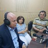 •	السيدة باسكال وردا والسيد وليم وردا يمضيان ساعتين في بث مباشر مع مستمعي أثير إذاعة بغداد