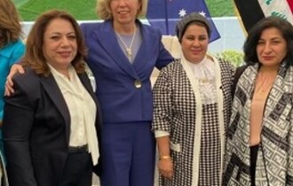 وفد من منظمة حمورابي يلبي دعوة السفارة الاسترالية في العراق لحضور احتفالية عن الرقمنة وحقوق المرأة