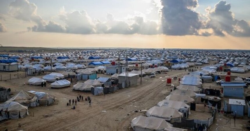 150 عائلة داعشية تستعد للانتقال من مخيم الهول الى مخيم الجدعة في الموصل