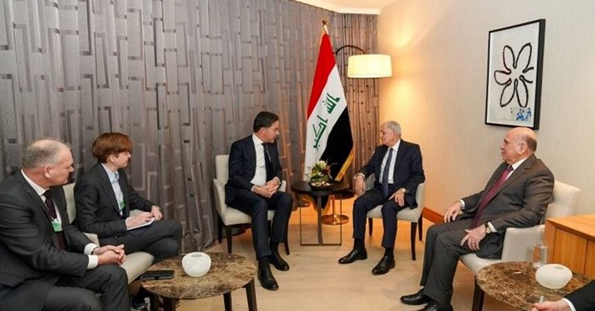 الرئيس العراقي: نعمل على عودة النازحين إلى مناطقهم واللوم يقع على المنظمات الدولية