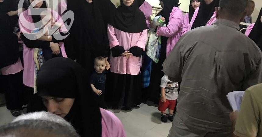 العراق يباشر بإجراءات إعادة الأطفال والنساء السجينات الى دولهم