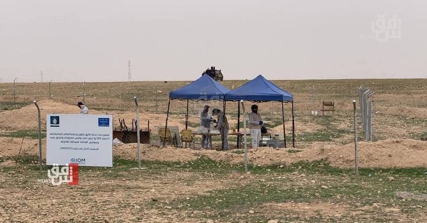 قضوا على يد داعش.. فتح مقبرة جماعية للإيزيديين تضم رفات 30 ضحية