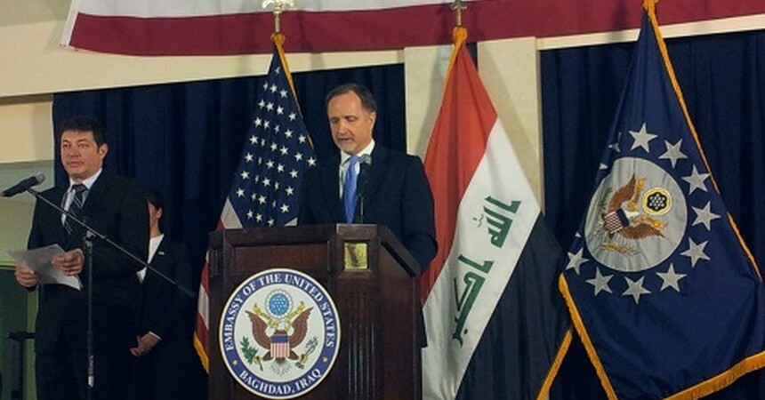  باسكال وردا تشارك في احتفال السفارة الامريكية ببغداد بيوم الاستقلال الأمريكي