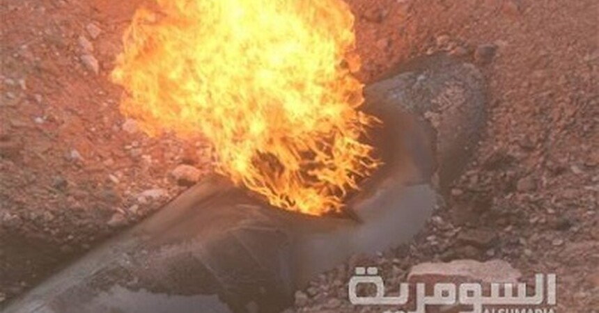 انفجار انبوب للغاز في محطة كهرباء الموصل جنوبي المدينة