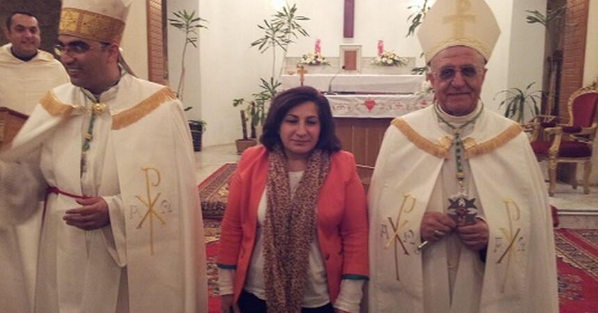  حمورابي تشارك في الاحتفالات الخاصة برسامة مار يوسف توما في بغداد