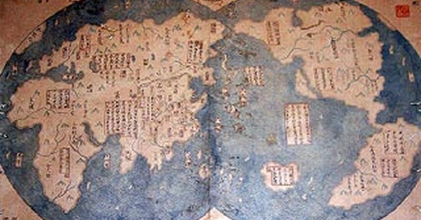 الصينيون اكتشفوا أميركا قبل كولومبوس- اكتشاف «خريطة قديمة» يعزز الفرضية