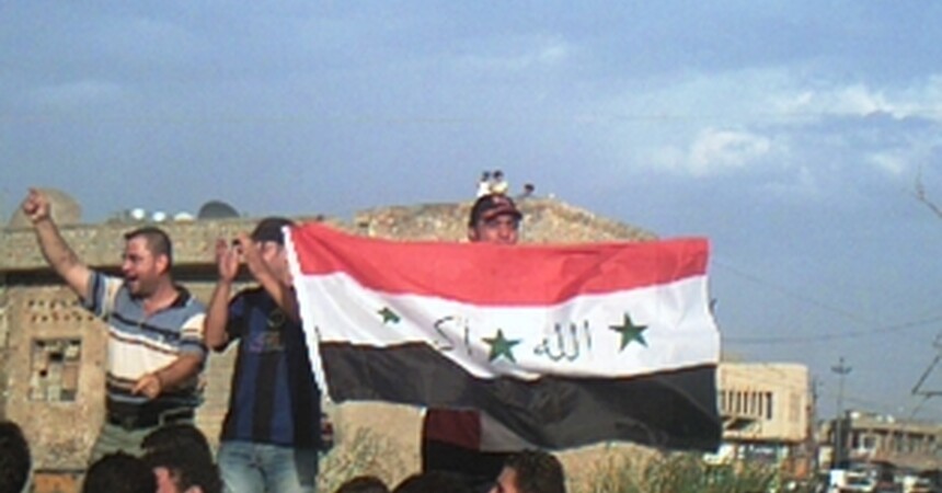 ابناء شعبنا الكلدواشوري في بغديدا يحتفلون بتأهل المنتخب العراقي