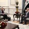 تفاصيل لقاء رئيس الجمهورية والسفيرة الامريكية في بغداد