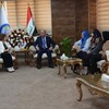 وزير العدل يستقبل وفد مؤسسة سيدات اعمال العراق لتمكين المرأة