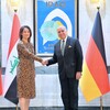 نائب رئيس مجلس الوزراء وزير الخارجيَّة يستقبل وزيرة الخارجيَّة الألمانيَّة في بغداد