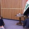 وزيرة الهجرة تبحث مع دبلوماسية امريكية أوضاع النازحين
