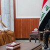 رئيس مجلس النواب الدكتور محمود المشهداني يستقبل سفير دولة قطر لدى العراق