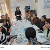 باسكال وردا تثني بما حققته ورشة فرع اربيل من اعمال رائعة في التدريب على فن الشمع والحجر التركي