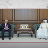 وزير الثقافة يجتمع مع نظيريه في العراق وطاجيكستان