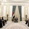 رئيس الجمهورية يؤكد أهمية مواصلة جهود إنهاء أزمة النازحين