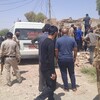 وفد أمني عراقي يزور مكان القصف في شنكال