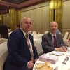 •	السيد وليم وردا يتداول مع احمد بن حلي نائب الأمين العام لجامعة الدول العربية بشان حقوق الاقليات العراقية