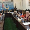 •	السيدة باسكال وردا تشارك في ورشة عمل نظمها مكتب الامم المتحدة لمساعدة العراق ( يونامي ) بخصوص مشاركة المرأة في العملية الانتخابية كمرشحة وناخبة