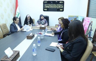 لجنة المرأة النيابية تستضيف وفدا من مكتب حقوق الانسان في بعثة الامم المتحدة لمساعدة العراق (يونامي)