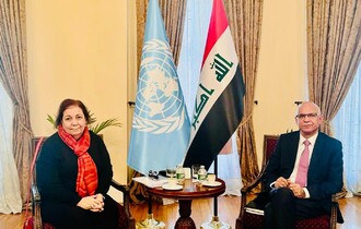 ممثل العراق لدى الأمم المتحدة يلتقي المديرة الإقليمية لمكتب صندوق الأمم المتحدة للطفولة (اليونيسف)