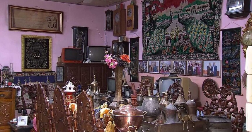 عراقي يحول بيته في الموصل إلى متحف لصون التراث