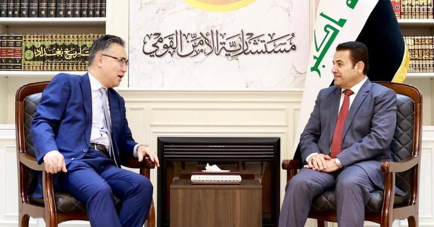 الأعرجي يبحث مع السفير الياباني دعم النازحين في العراق