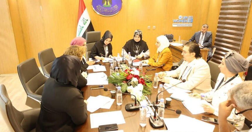 دائرة تمكين المرأة تُناقش مع الفريقين الوطني والدولي ملف إقرار قانون الحماية من العنف الأُسَري بحثت دائرة تمكين المرأة العراقية
