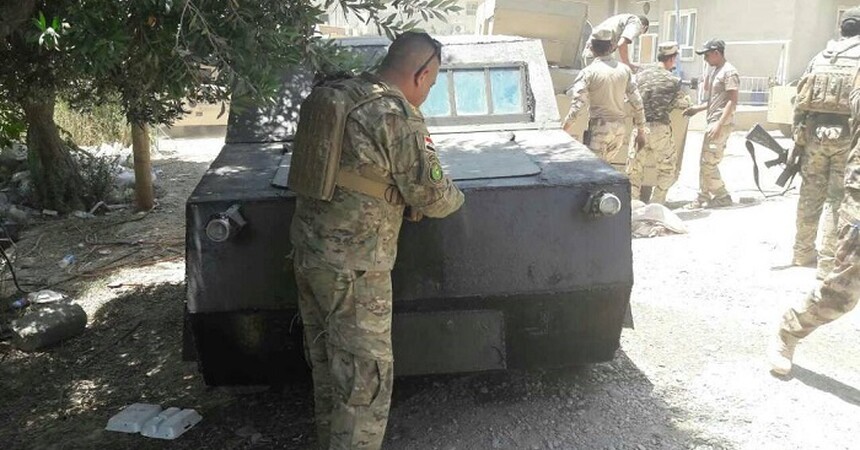 ضبط ثلاث سيارات مفخخة في حي النجار بأيمن الموصل