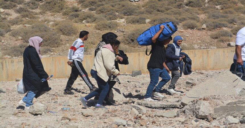 الهلال الأحمر العراقي: عدد اللاجئين اللبنانيين في العراق يتجاوز 8 آلاف شخص