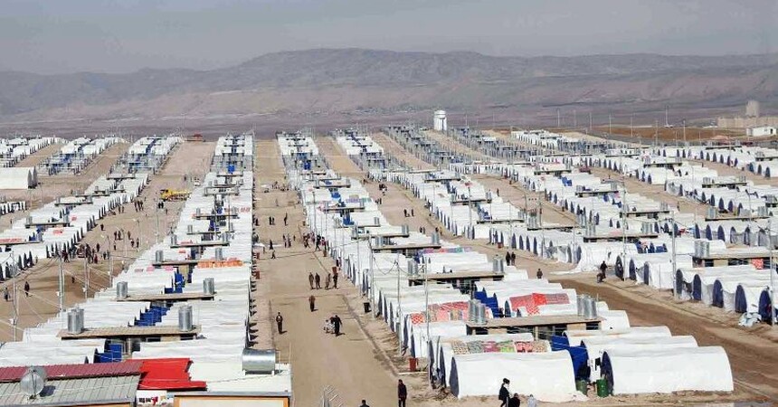 إغلاق مخيّم للنازحين في كردستان للمرة الأولى منذ 2014