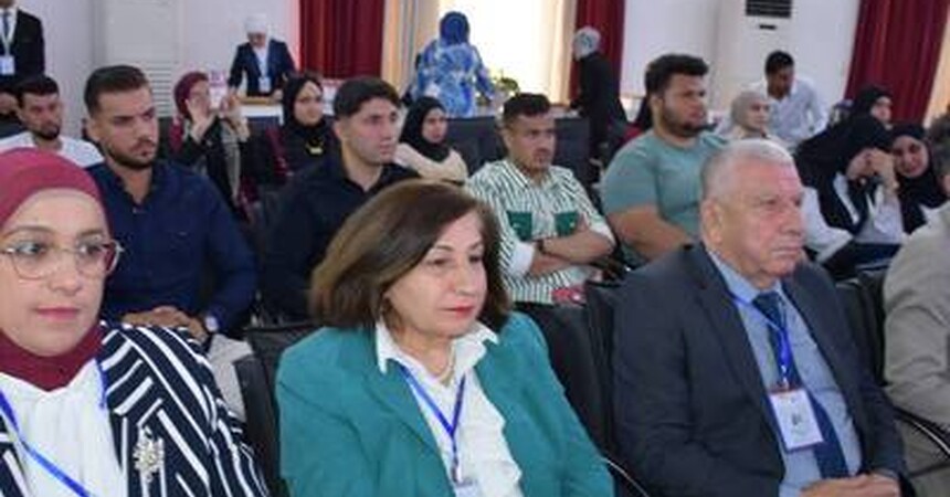 باسكال وردا رئيسة منظمة حمورابي لحقوق الانسان تشارك بفعالية في منتدى نينوى الحواري من اجل السلام