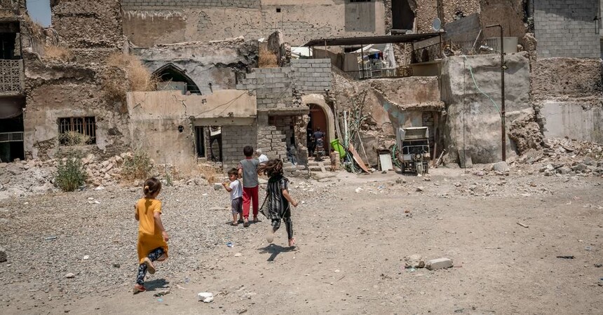 مصرع وإصابة 4 أطفال بتفجير عبوة من المخلفات الحربية في صلاح الدين
