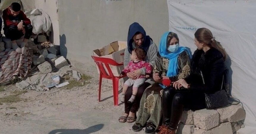 مونت كارلو الدولية تنقل معاناة النازحين في مخيمات شمال العراق