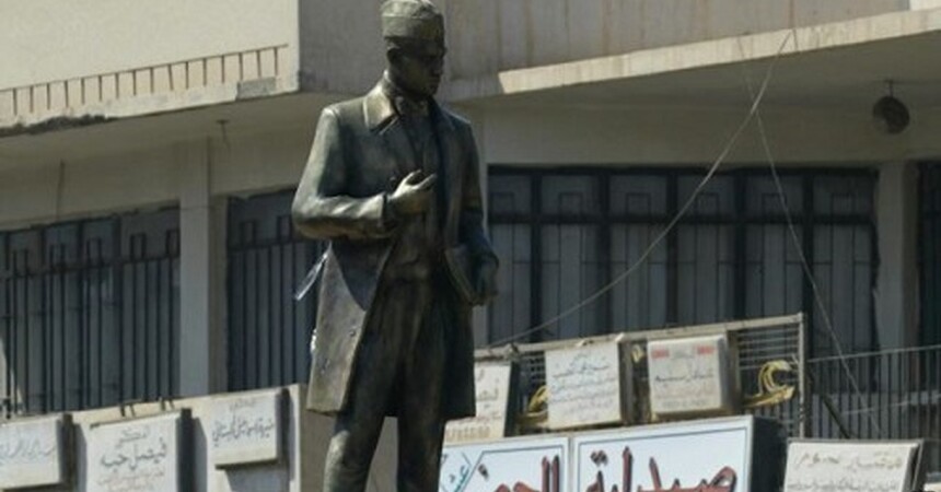 استبدال تمثال عبد المحسن السعدون في بغداد بآخر من النحاس